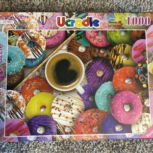 Donut Puzzle - 1000 Pieces NWT